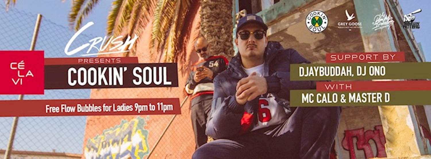 Crush Wednesdays pres. Cookin' Soul Nov 23rd at CLV BKK Zipevent