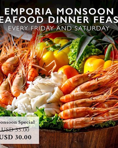 Emporia Monsoon Seafood Dinner Feast Zipevent