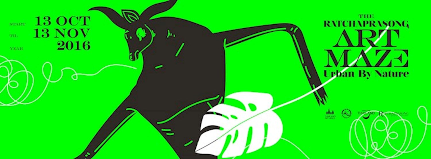 The Ratchaprasong Art Maze - Urban by Nature Zipevent