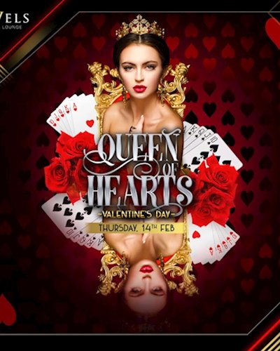 Queen of Hearts Valentine's Day Zipevent