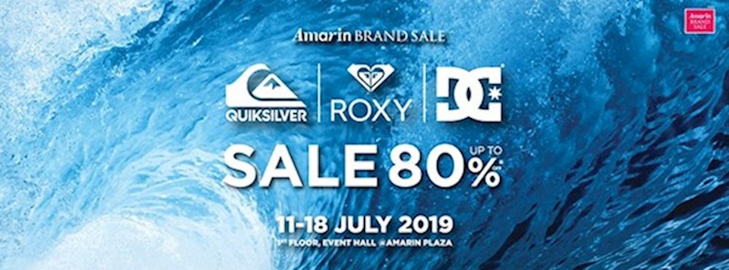 Amarin Brand Sale : QUICKSILVER ROXY DC Zipevent