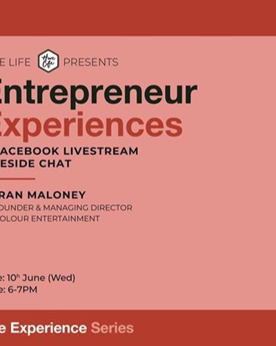 Online: The Experience Series with Coran Maloney Zipevent