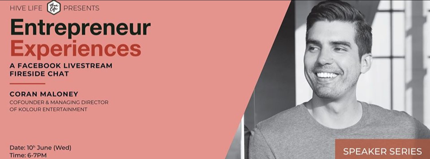 Online: The Experience Series with Coran Maloney Zipevent