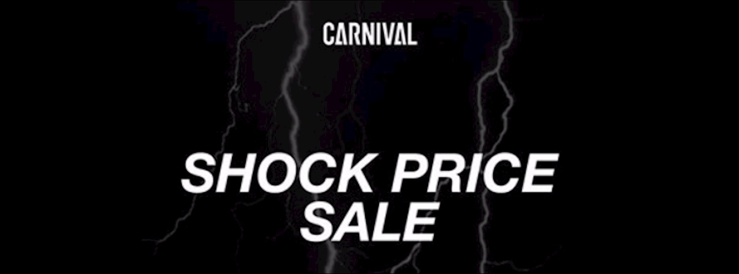 CARNIVAL "Shock Price" Sale 2017 Zipevent