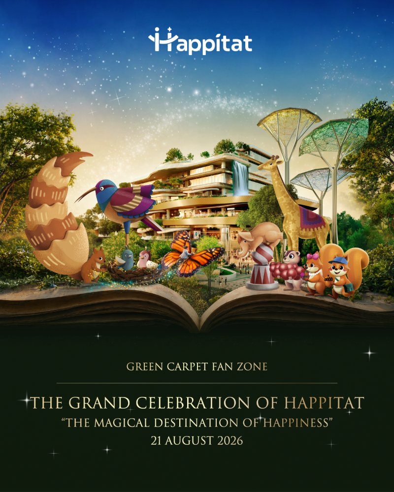 GREEN CARPET FAN ZONE: THE GRAND CELEBRATION OF HAPPITAT "THE MAGICAL DESTINATION OF HAPPINESS" Zipevent