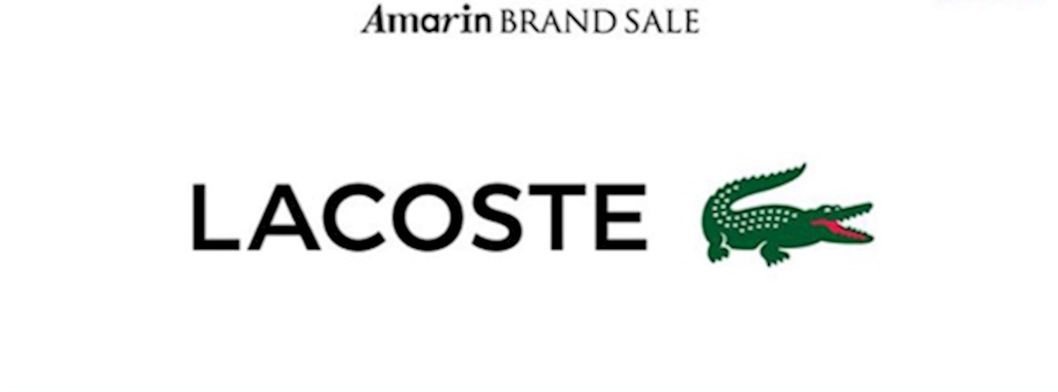 Amarin Brand Sale : Lacoste Exclusive Zipevent