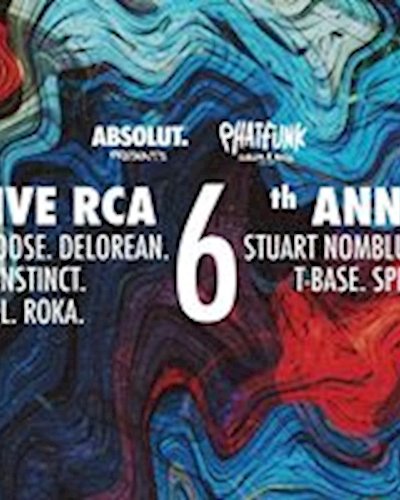 PhatFunk x Absolut 6th Anniversary | LIVE RCA Zipevent