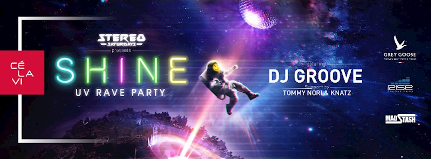 Stereo Saturdays pres. Shine! UV Rave Party Sept 24th at CLV BKK Zipevent
