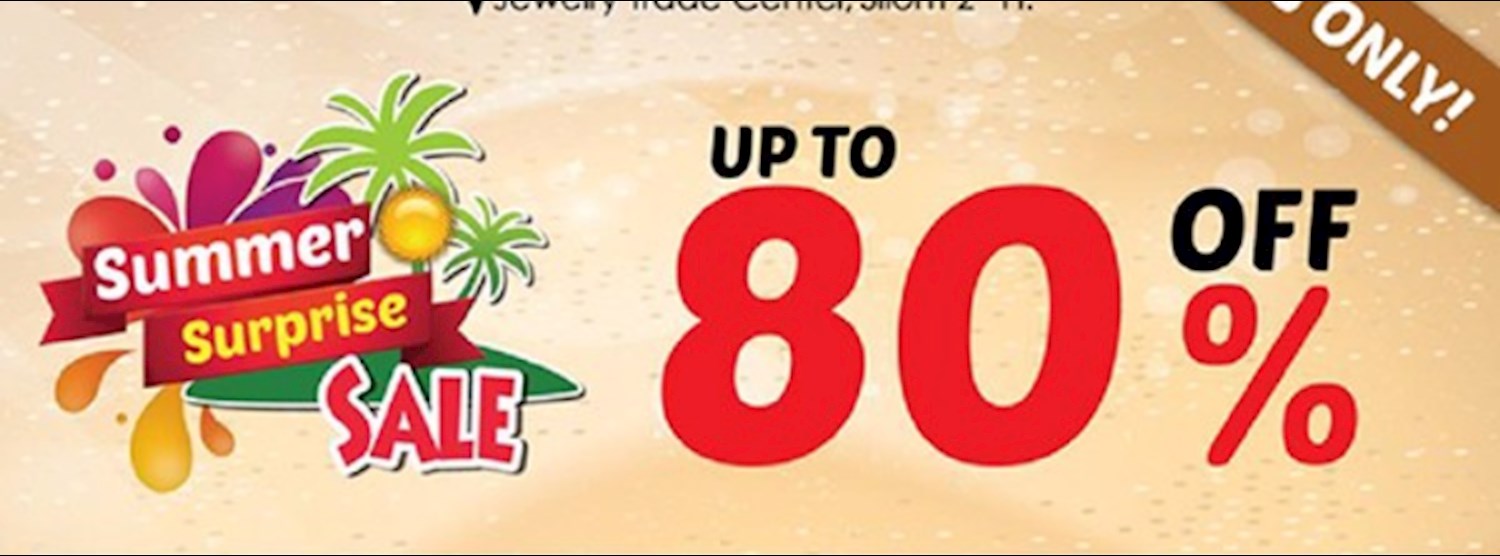 The Outlet24 Summer Surprise Sale 80% Zipevent