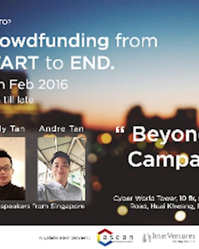 Crowdfunding START to END - Beyond the Campaign Zipevent