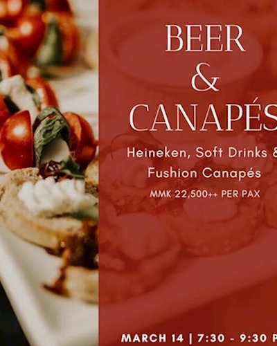 Beer & Canapés Free Flow Night Zipevent