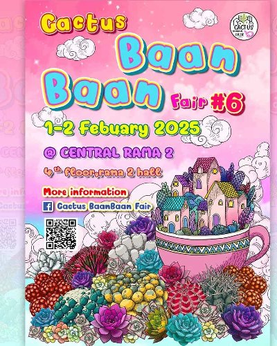 Cactus BaanBaan Fair ครั้งที่ 6 Zipevent