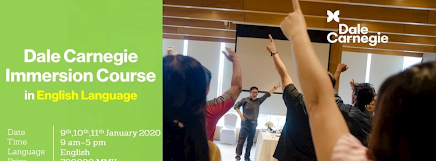 Dale Carnegie Immersion Course in English Language Zipevent