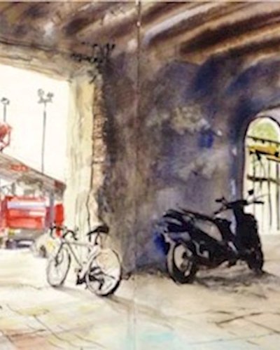Urban Diary Watercolor Workshop Zipevent