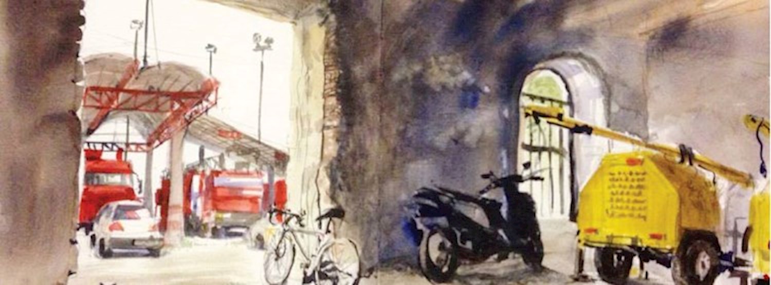 Urban Diary Watercolor Workshop Zipevent