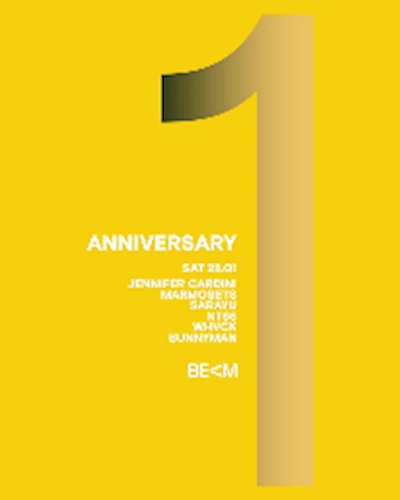 BEAM 1 Year Anniversary with Jennifer Cardini Zipevent