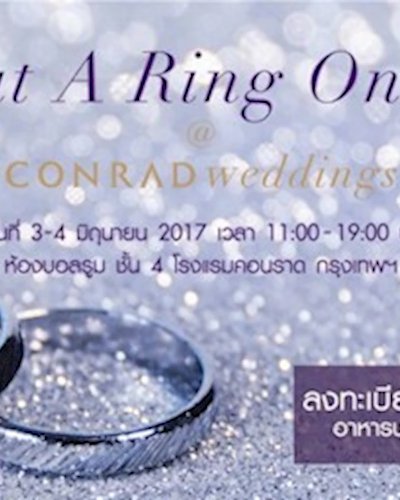 Put A Ring On It Conrad Weddings Zipevent