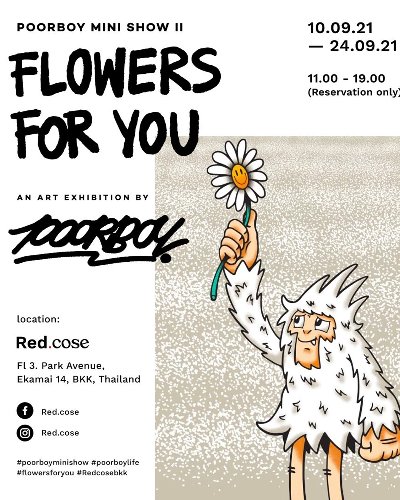 FLOWERS FOR YOU Art Exhibition Zipevent