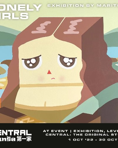 Lovely Girls : A Solo Exhibition by Maritoey Zipevent