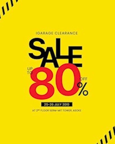 iGarage Clearance Sale Zipevent