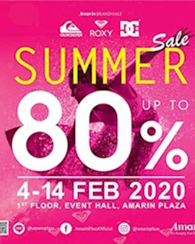 Amarin Brand Sale : Quicksilver ROXY DC Summer Zipevent