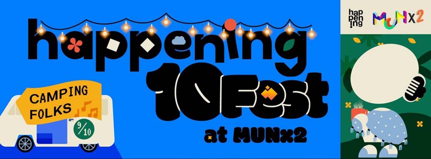 happening 10 Fest 9/10: CAMPING FOLKS Zipevent