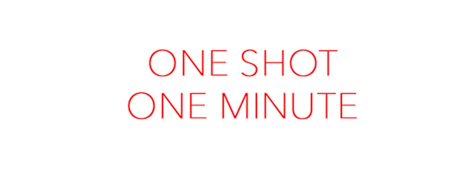 ONE Shot! One Minute! Zipevent
