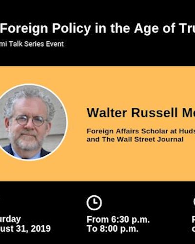 Parami Talk Series: US Foreign Policy in the Age of Trump Zipevent