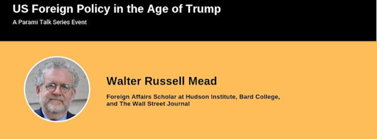Parami Talk Series: US Foreign Policy in the Age of Trump Zipevent
