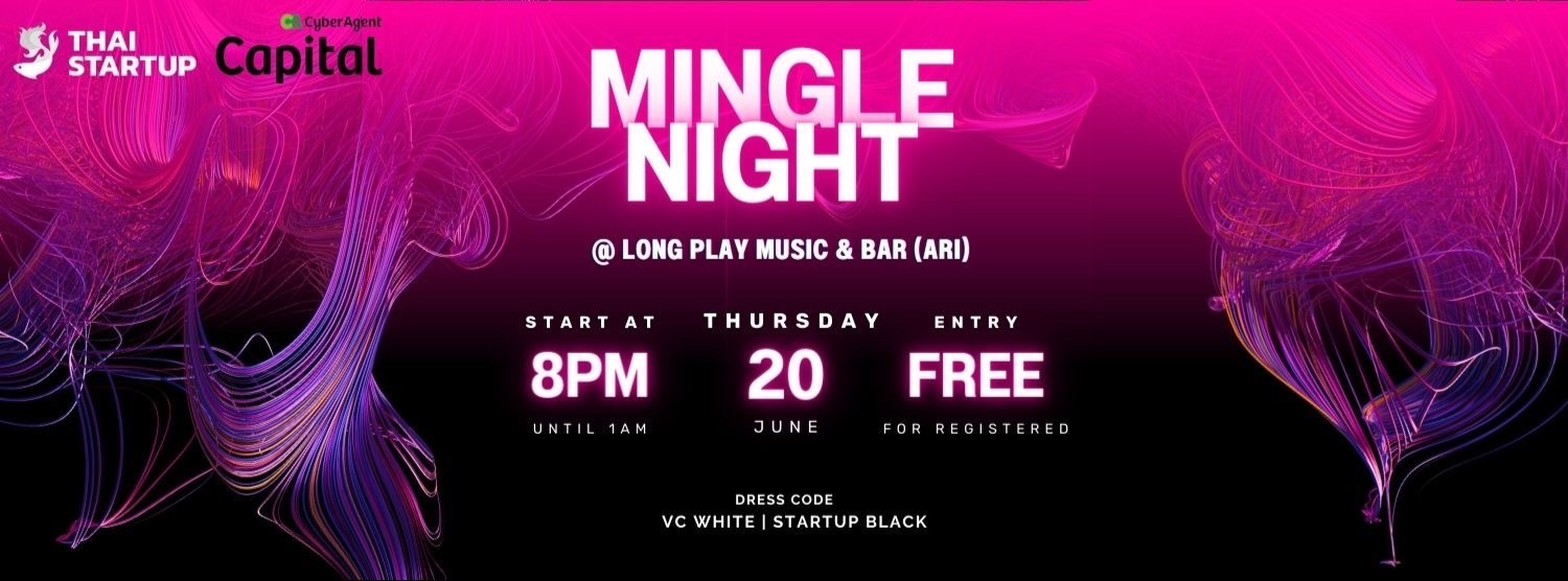 Mingle Night (VC White : Startup Black) Zipevent