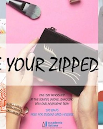 Create Your Zipped Pouch at AI Bangkok Open Doors Day! Zipevent