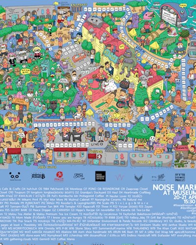 มิวเซียมสยาม เปิดตลาดนัดสุดฮิป Noise Market ครั้งที่ 8 Zipevent