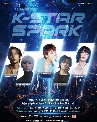 K-star spark in bangkok 2025 Zipevent