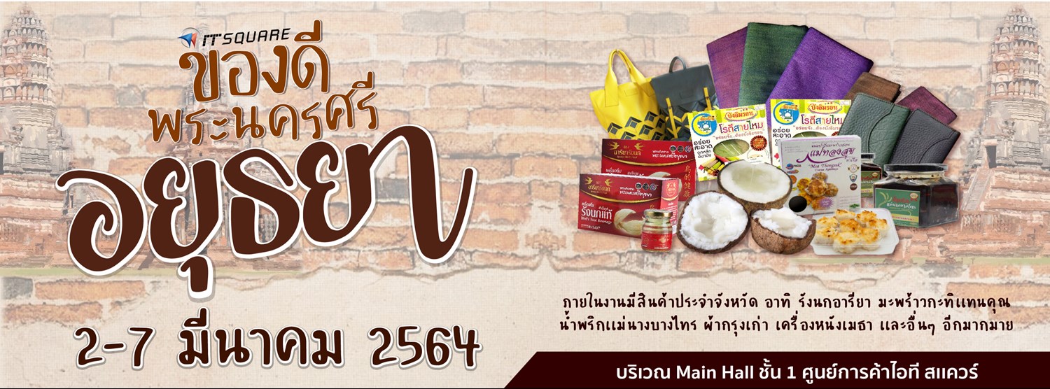 ของดี พระนครศรีอยุธยา Zipevent