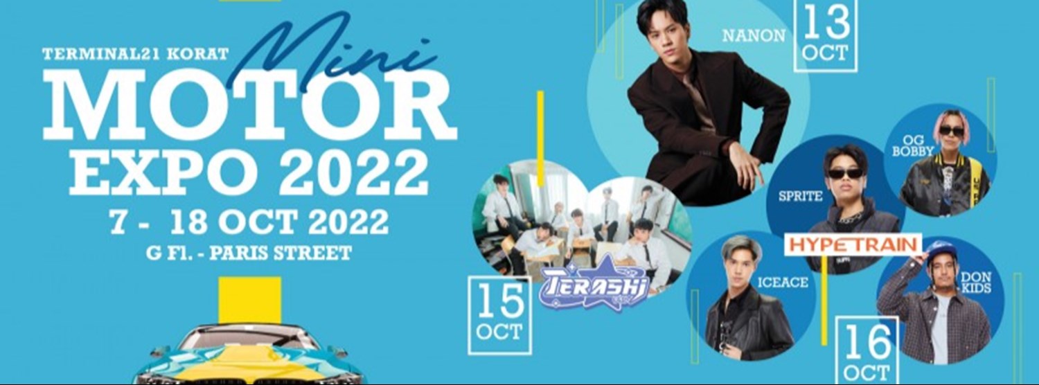 Terminal21 Korat Mini Motor Expo 2022 Zipevent