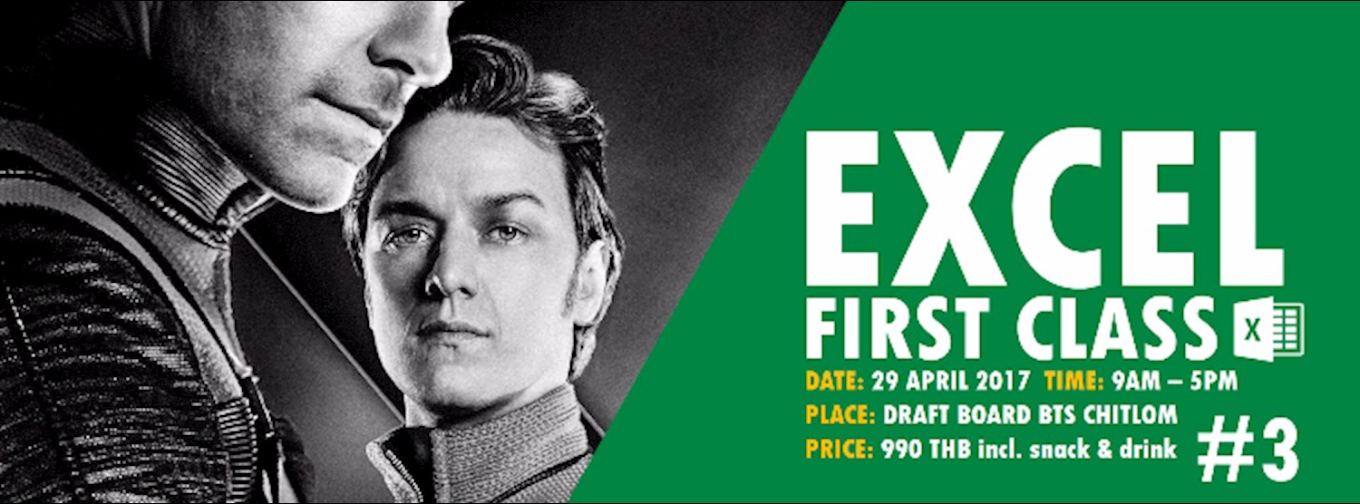 Excel First Class #3 Zipevent