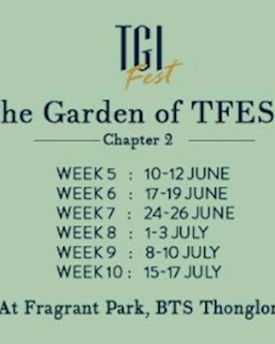 The Garden of TFEST (TGIF) Zipevent
