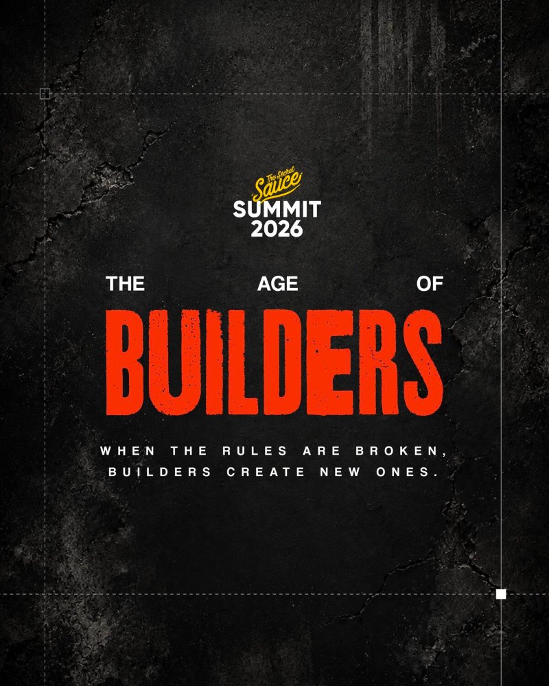 THE SECRET SAUCE SUMMIT 2026 : THE AGE OF BUILDERS Zipevent