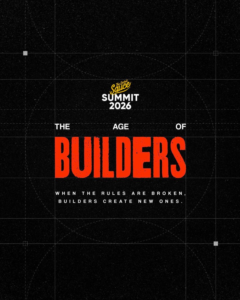 THE SECRET SAUCE SUMMIT 2026 : THE AGE OF BUILDERS Zipevent