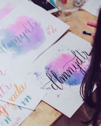 Big Brush Lettering  Zipevent