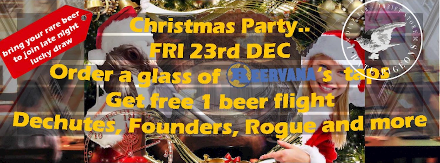 I Hate Pigeons x Beervana : Christmas Party Zipevent