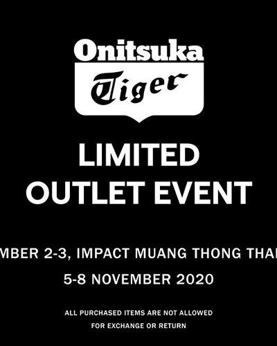 Onitsuka Tiger Limited Outlet Event 2020 Zipevent