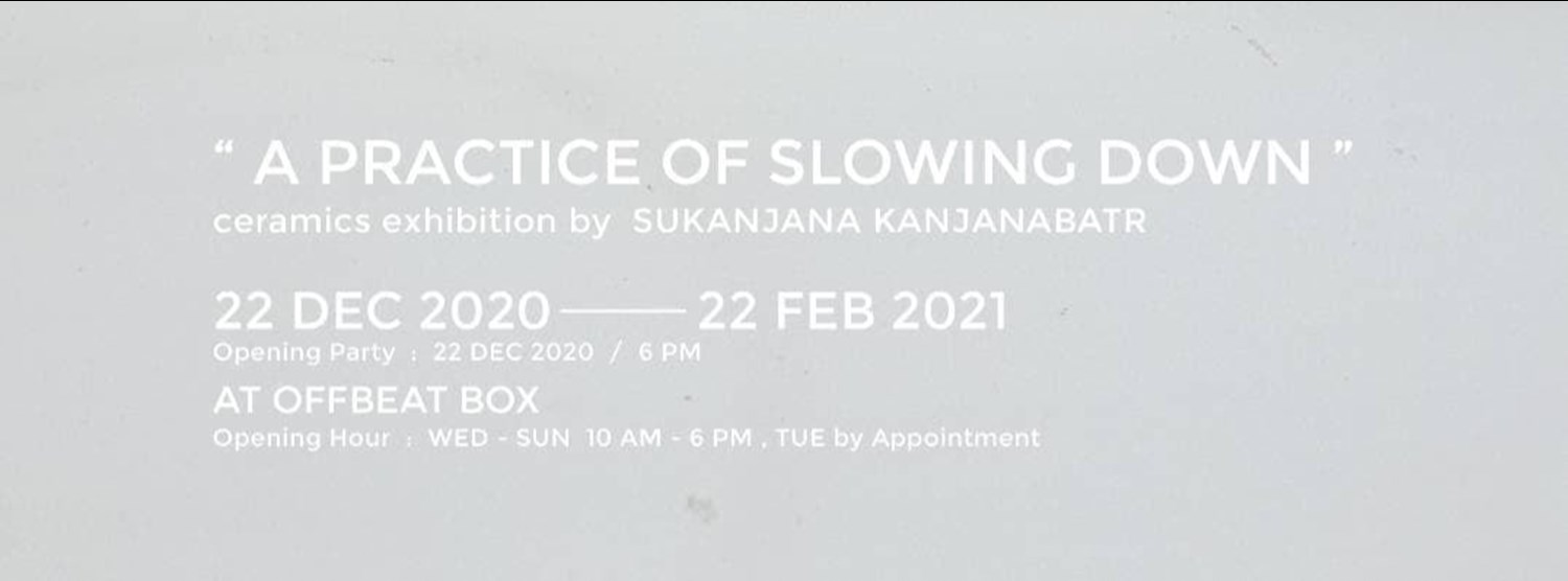 A Practice of Slowing Down Zipevent