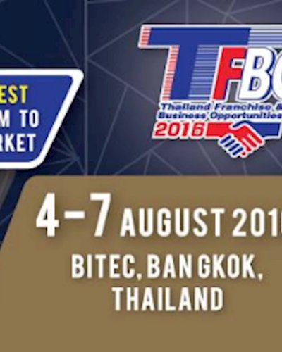 TFBO (Thailand Franchise and Business Opportunity) 2016  Zipevent