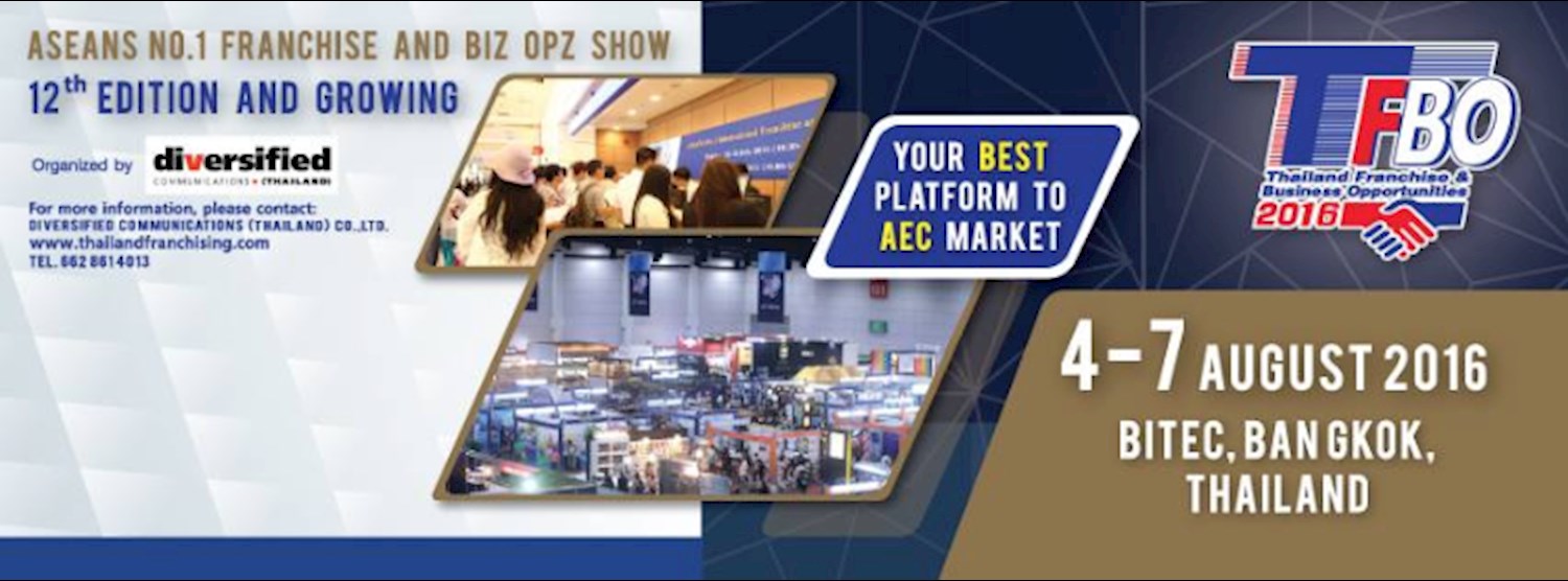 TFBO (Thailand Franchise and Business Opportunity) 2016  Zipevent