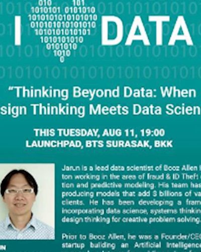  Data Meetup: Thinking Beyond Data: When Design Thinking Meets Data Science Zipevent