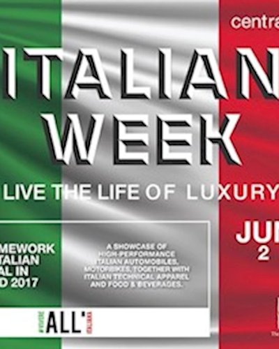 ITALIAN WEEK 2017 @CENTRALWORLD Zipevent
