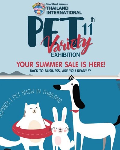 SmartHeart presents Thailand International Pet Variety Exhibition Zipevent
