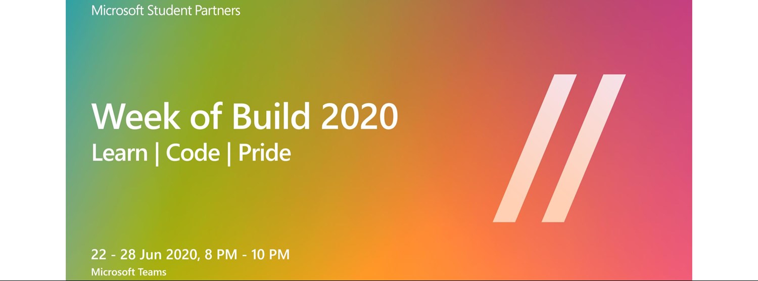 Week of Build 2020 Zipevent