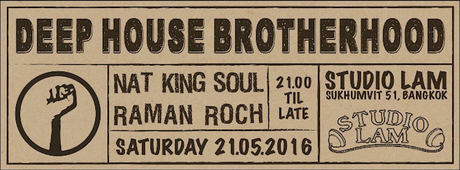 Deep House Brotherhood : Deep House / Detroit / Hi Tech Soul Zipevent